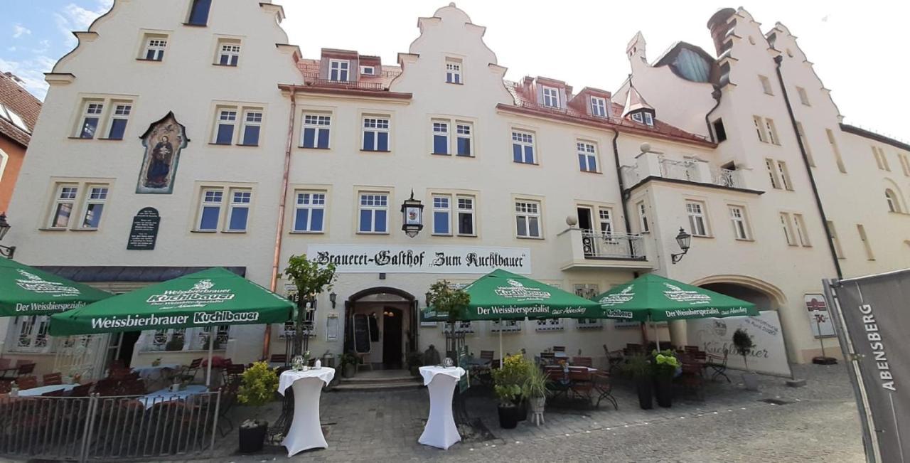Brauereigasthof zum Kuchlbauer Abensberg Exterior foto